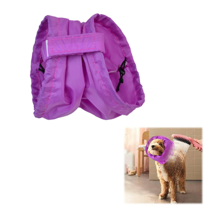 2 Pack Dog Bath Cap Waterproof Shower Hat Dogs Snood for Washing Raining Swimming Dogs Ear Prevention Cover Guard (L) L - PawsPlanet Australia