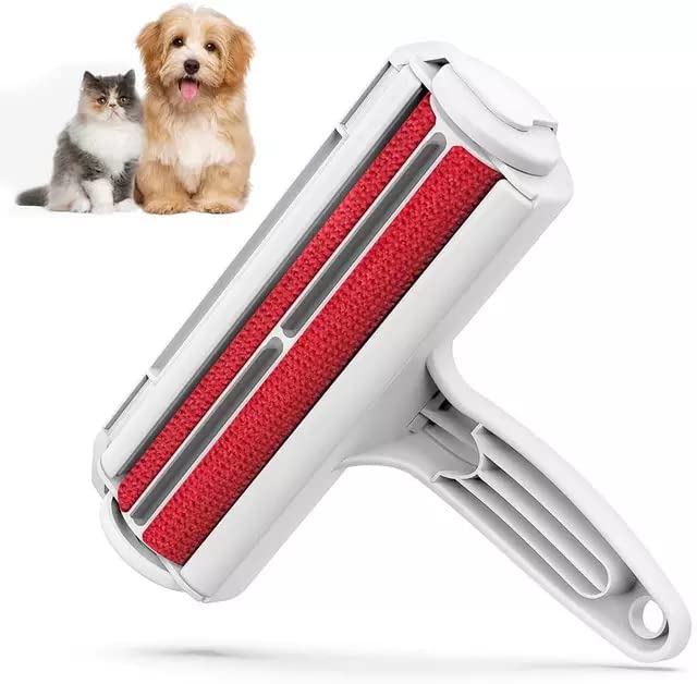 Rodillo removedor de pelo de mascotas para muebles o cama, pelo de perro y gato. Rodillo reutilizable. - PawsPlanet Australia