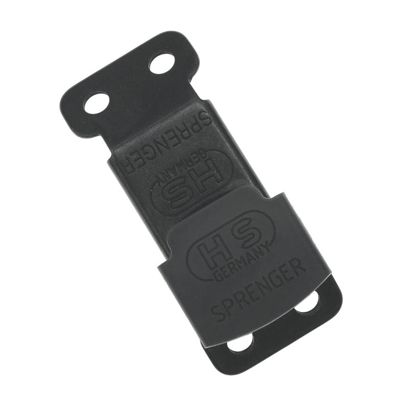 Herm Sprenger Black Stainless Steel ClicLock Buckle Quick Release Fastener for Dog Training Prong Collar for Small Medium Large Dogs Made in Germany (3.2mm) 3.2mm - PawsPlanet Australia