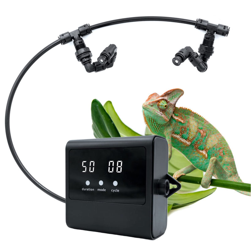 Reptile Mister Humidifier, Automatic Mister for Reptiles、Indoor Plants, Upgrade MS100 Mister, Reptile Misting System - PawsPlanet Australia