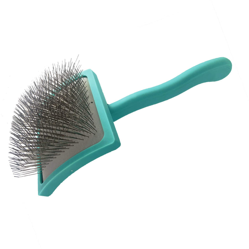 Dog Brush For Long Haired Dogs Poodles Golden Doodles,Slicker Brush Large Dog Pet Grooming Wire Brush and Deshedding - PawsPlanet Australia