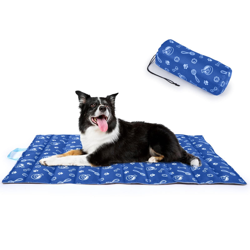 Ownpets Outdoor Dog Bed Waterproof Travel Dog Mat, Reversible and Portable Large Size Camping Dog Bed,Machine Washable,40"x27" - PawsPlanet Australia