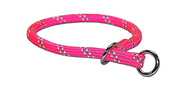 Sparky Pet Co Mountain Choke Collar (Pink, 12 ") Pink 12 Inch - PawsPlanet Australia