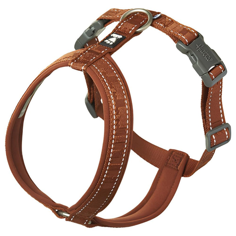 Hurtta Casual ECO Dog Y-Harness, Cinnamon, 28-32 in Cinnamon - ECO 28-32" - PawsPlanet Australia