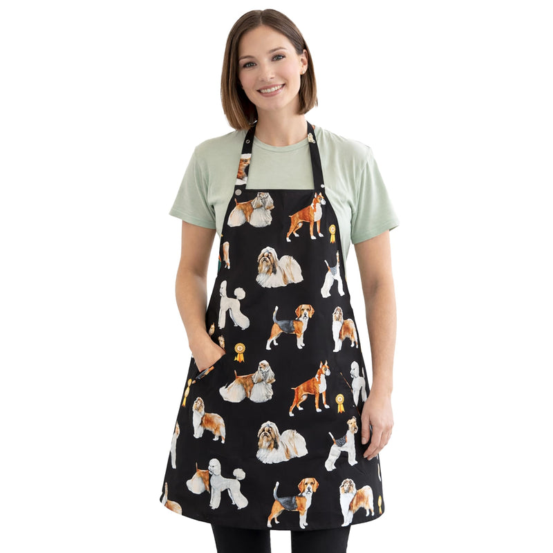 Ladybird Line 655 Unisex Dog Groups Waterproof Apron, Hair Bleach Resistant, Adjustable Neck Band, Breathable Mesh Lining - PawsPlanet Australia