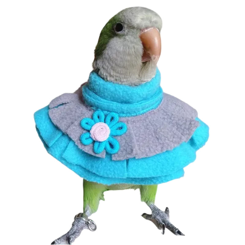 Bird Collar Anti Bite Elizabethan Recovery Cone, Bird Neck Protector for Feather Plucking, Bird Neckwear Full Body Shield, Bird Outdoors Windproof Cape Color Randomly (African Grey) African Grey - PawsPlanet Australia