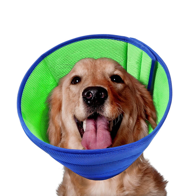 Extra Soft Dog Cone Collar for Dogs After Surgery Adjustable Dog Cones for Large Medium Small Dogs Lightweight Dog Recovery Collar Breathable Elizabethan Collar Stop Licking(Small) - PawsPlanet Australia