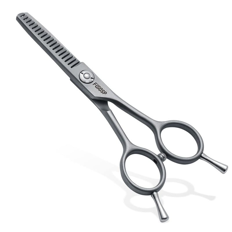 4.5" Thinning Shears for Dogs Grooming Face with Safety Round Tip for Small Dogs Face Paw Ears Trimmer Professional Small Cat Grooming Scissors (4.5" Blender, Gray) 4.5 inch - PawsPlanet Australia