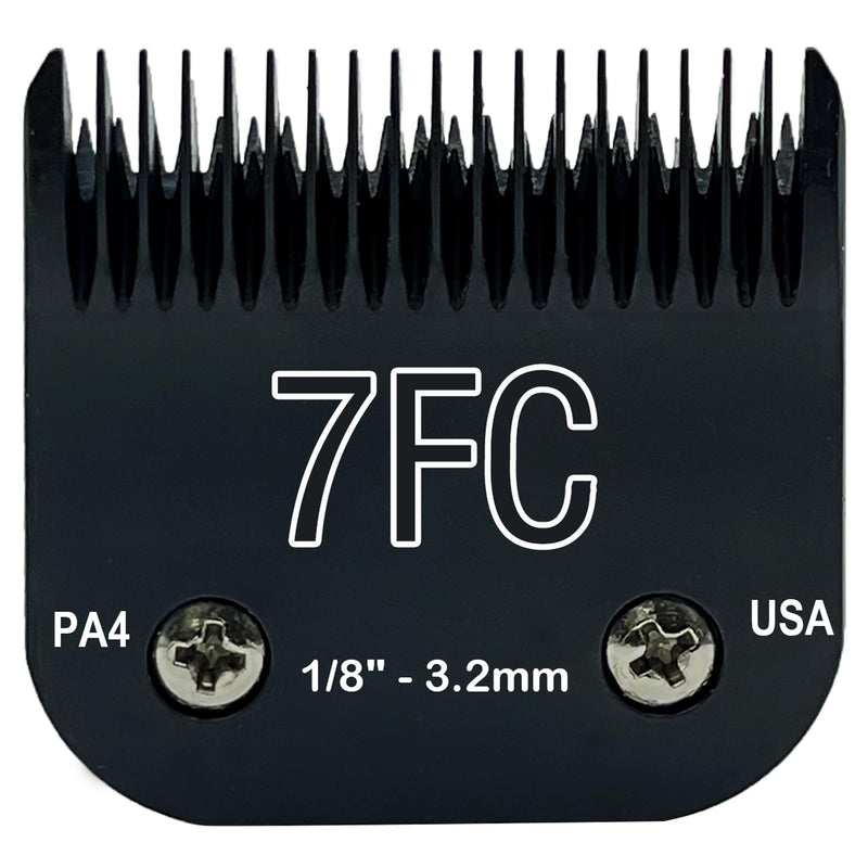 Detachable Steel Pet Dog Clipper Blades, Size-7FC, Compatible with Andis Cut Length 1/8" - PawsPlanet Australia