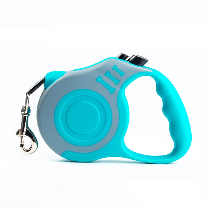 Retractable Dog Leash Lightweight 10/16FT Leash with Non-Slip Handle, for Small Medium Dogs (Gray Blue, 16FT) Gray Blue - PawsPlanet Australia