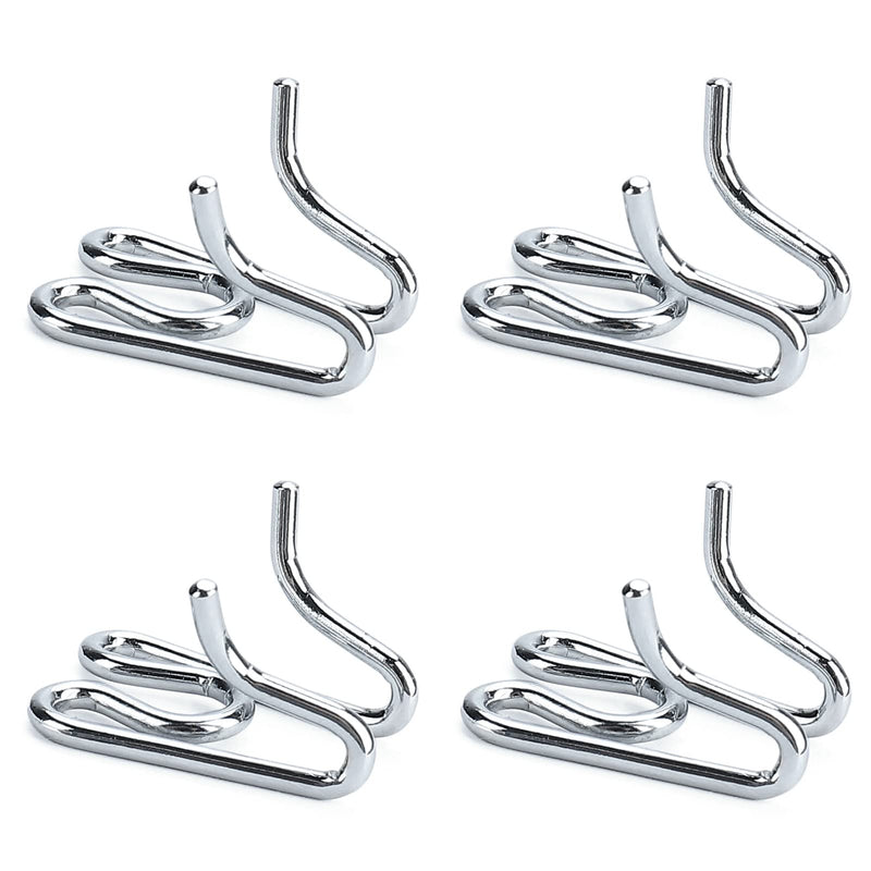 Dog Collar Extra Links Designed for Training Collars (4 Pack) Steel Chrome Plated Dog Training Collar Links (3.20mm, Silver) 3.20mm - PawsPlanet Australia