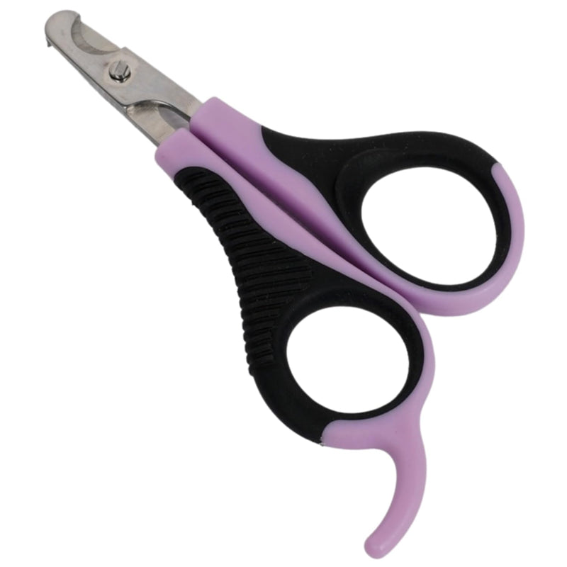 PURPLE Professional Small Pet Nail Clippers EASY GRIP Cat Nail Clipper and Trimmer Dogs Birds Rabbits Ferrets Chinchillas - PawsPlanet Australia
