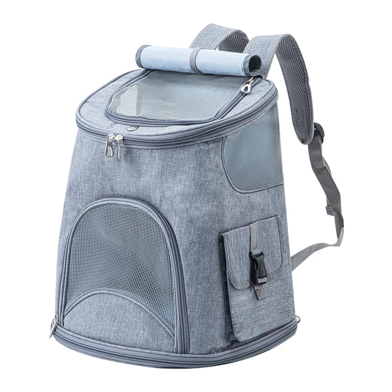 Cat Backpack Carrier- Small Dog Backpack Carrier Pet Carrier Backpack, Breathable and Cool Cat Travel Backpack, Suitable for Hiking, Traveling, Camping - PawsPlanet Australia