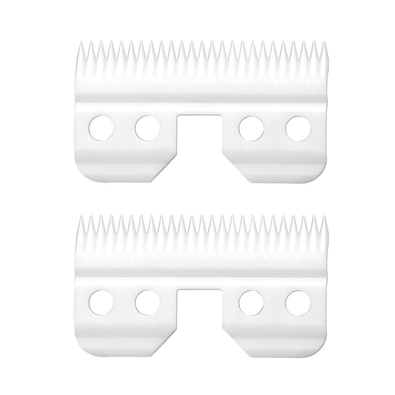 Ceramic Medium Cutter Blade Compatible for Most Andis (Pet), Oster A5, and Wahl KM Series Blades, Andis 64440 1 LS004306-C 25 tooth 2 pcs W - PawsPlanet Australia