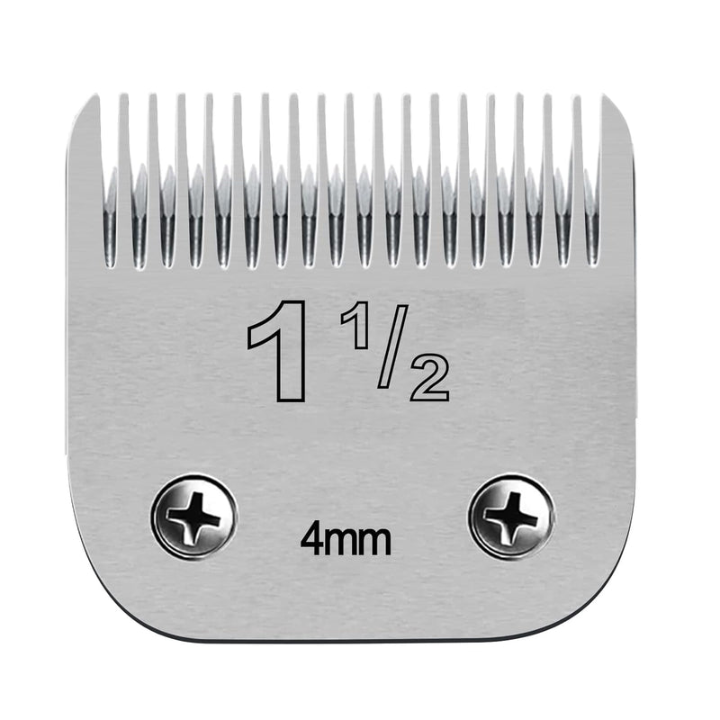 Professional Detachable Replacement Ceramic Blades set,compatible with oster Classic 76/Star-Teq/Power-Teq andi A*dis AGC,BDC,BGC,MBG Series Clippers (Size 1-1/2) - PawsPlanet Australia