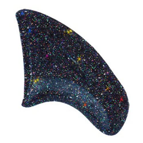 40 Pack Soft Nail Caps for Cat Claws Black Holographic Glitter (Medium) Medium - PawsPlanet Australia