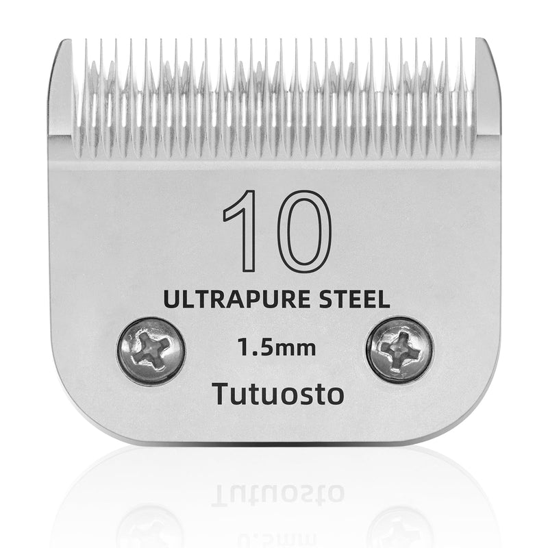10# Clipper Blades Pet Grooming Clipper Replacement Blades Detachable Blade Compatible with andis/wahl/Oster Dog Clippers 10# - PawsPlanet Australia