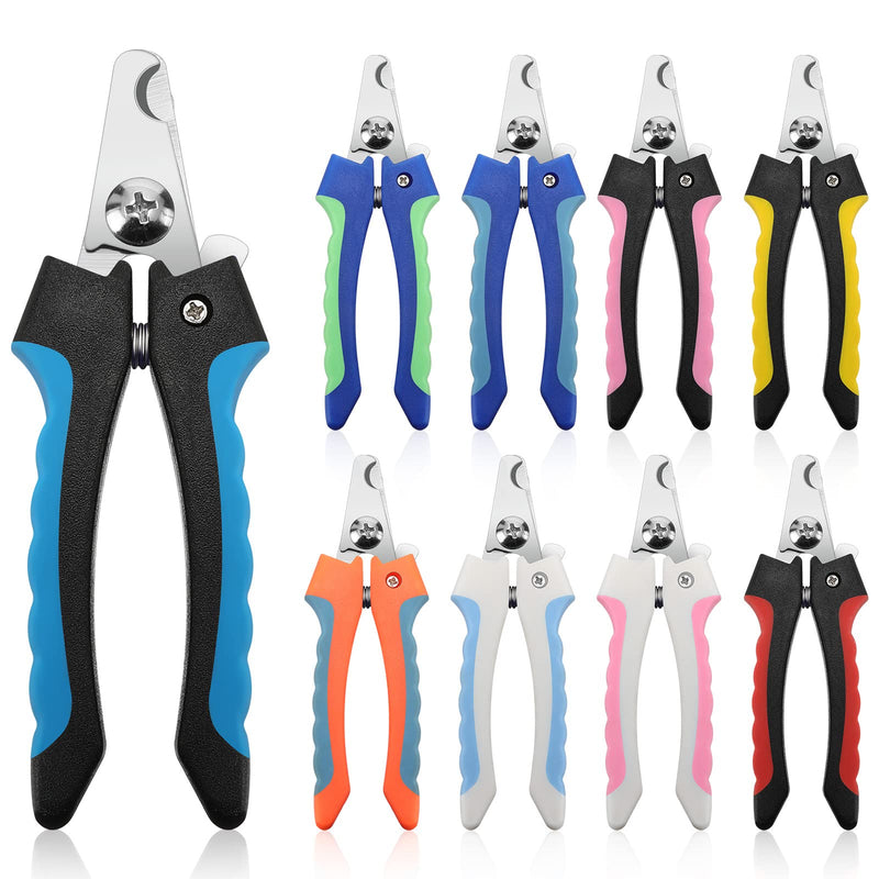 9 Pcs Dog Nail Clippers Bulk Pet Nail Clippers, Dog Toenail Clippers Dog Nail Trimmer Dog Clippers for Grooming Nails Dog Claw Care for Small Medium Dogs - PawsPlanet Australia