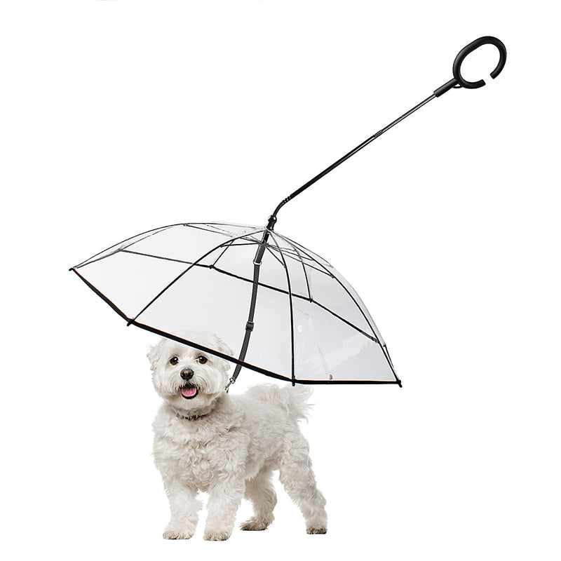 Petleso Umbrella for Small Dogs, Pet Umbrella for Dogs in Rainy Day with Adjustable Leash - PawsPlanet Australia