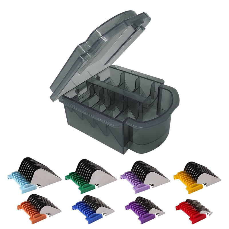 Stainless Steel Dog Grooming Attachment Guards Combs Sets Compatible with Arco,Bravura,Chromado,Figura,and Motion - PawsPlanet Australia