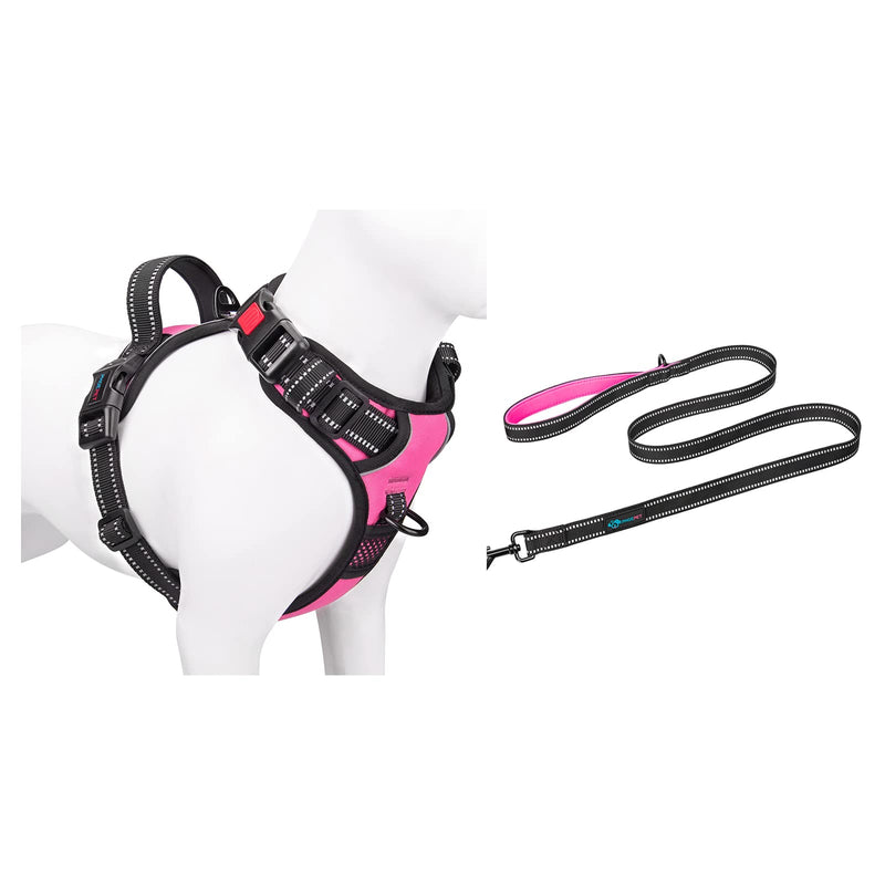 PHOEPET No Pull Dog Harness + Matching Leash - PawsPlanet Australia