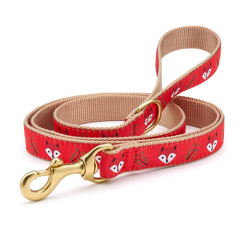 Up Country Foxy Pattern 5 Foot Dog Leash (5 Foot Leash, Wide) 5 Foot Leash - PawsPlanet Australia