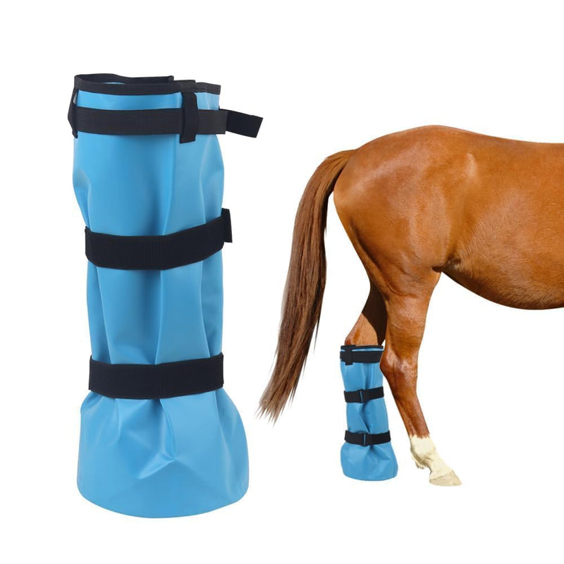 Horse Soaking Boots, Ice Boots for Horses Promote Healing, Hoof Soaking Boot and Poultice Boot Treatment, Horse Hoof Care Wrapped for Hoof Moisturise 1 Pack - PawsPlanet Australia