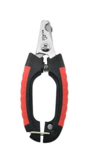 Dog & Cat Pets Nail Clippers and Trimmers - with Safety Gurad to Avoid Over Cutting, Professional Grooming Tool for Pets (Small, Red) Small - PawsPlanet Australia