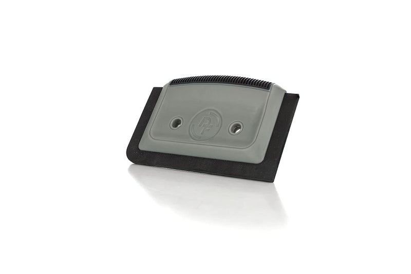 Detail Factory - Pet Hair Card - Perfect for Easily Removing Pet Hair from Automotive Carpet and Upholstery; Ergonomic Design; Durable Long Lasting Rubber Edge; Professional Grade (Grey & Black) - PawsPlanet Australia