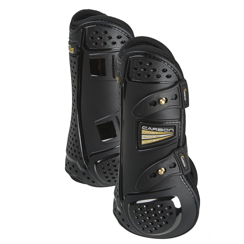 Shires ARMA OXI-Zone Tendon Boots Full Black - PawsPlanet Australia