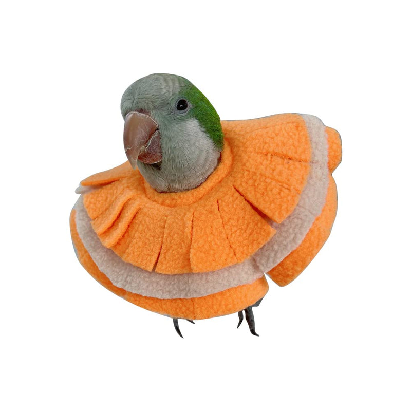 Adjustable Parrot Cone Collar, Safe and Practical Cotton Collar to Prevent Bites and Licking Wounds, to Help heal (5XL) 5XL - PawsPlanet Australia