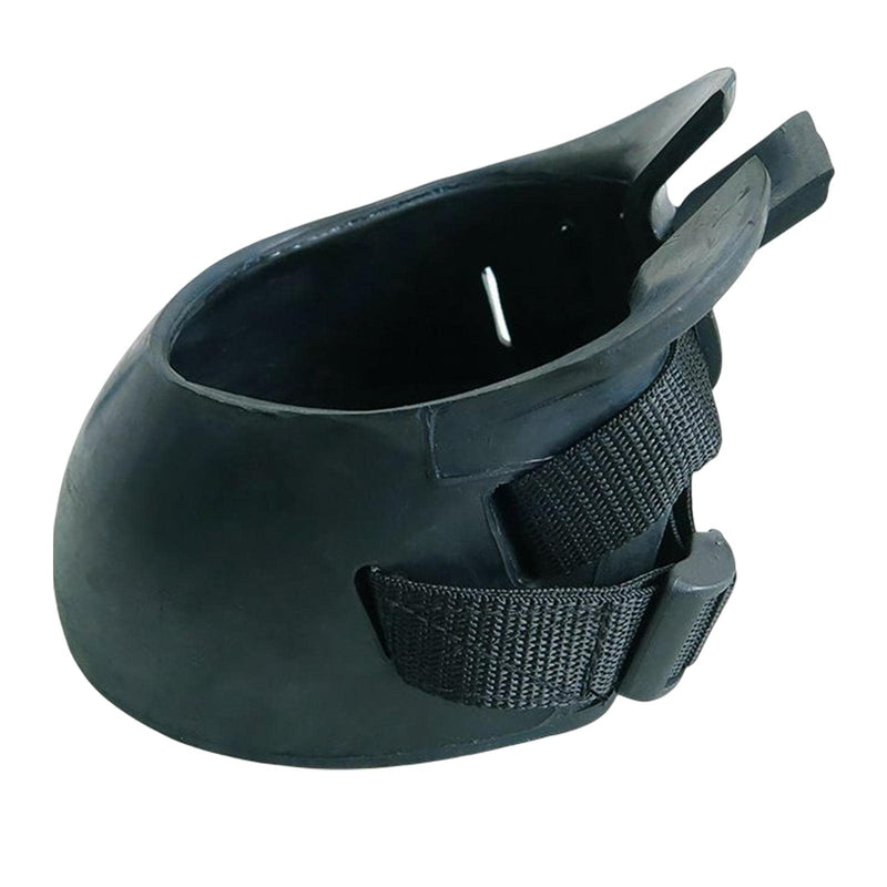 Horse Hoof Boots Sturdy Comfortable Protective Cover Equine Hoof Protector Horses Protection Rubber for Riding Training Equestrian Supplies, L - PawsPlanet Australia