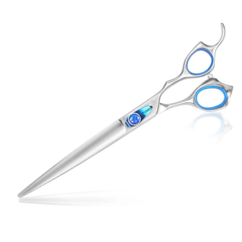 8'' Straight Dog Grooming Scissors Professional Dog Shears for Grooming Japan 440C Stainless Steel Sharp Smooth Heavy Duty Pet Grooming Scissors 8 - PawsPlanet Australia