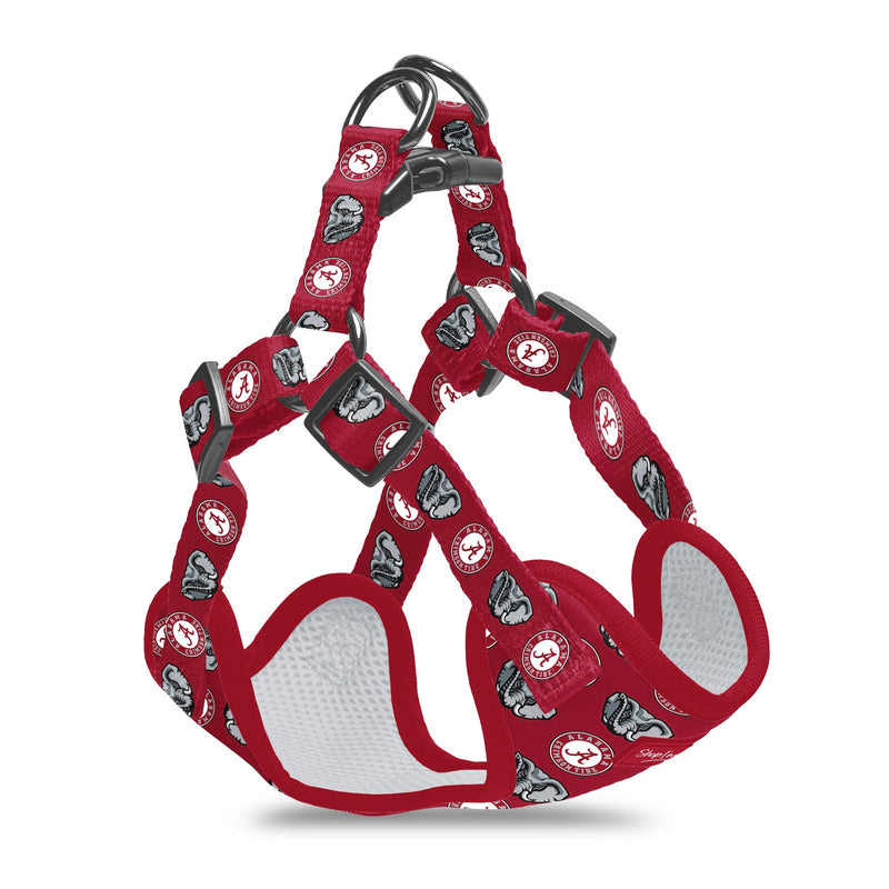 Alabama Crimson Tide Step-in Dog Harness | NCAA Officially Licensed | Adjustable, Comfortable, Sturdy and Long Lasting - Great Gift Idea! (Medium) Alabama Crimson Tide Medium - PawsPlanet Australia