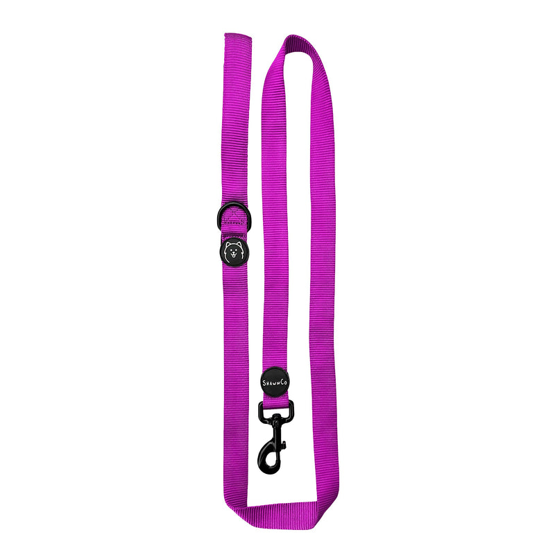 ShawnCo Dream Walk Dog Leash- Premium, Nylon Pet Leash with Soft Neoprene Handle for Small, Medium and Large Dogs (Orchid, Medium/Large) Orchid - PawsPlanet Australia