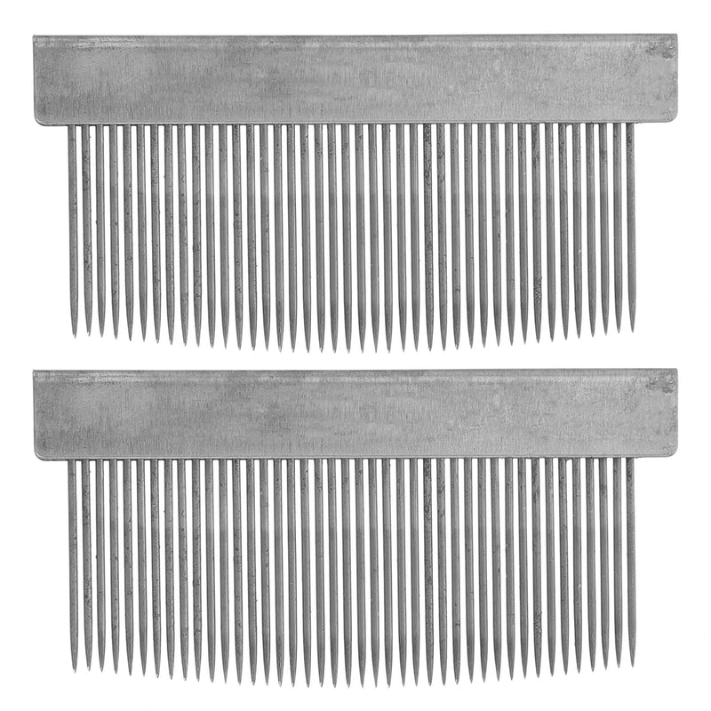 VICASKY 2pcs Bow Ponytail Comb Hair Accesories Violin Bow Hair Combs Violin Bow Combing Tools Horse Combs Metal Comb Horse Combing Tool Metal Combs - PawsPlanet Australia