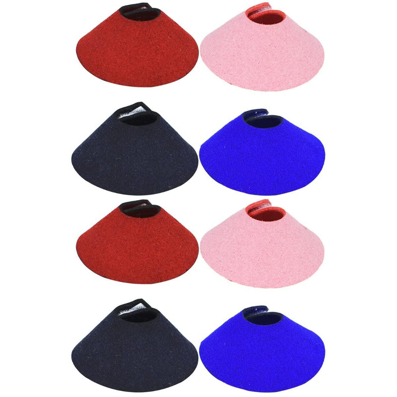 8 Pcs Bird Cone Collar - Parrot -bite Elizabethan Collars, Bird Recovery Collar, Neck Rings Wound Protector for Budgerigar Lovebird Agapornis Fischer Cockatiel Cockatoo - PawsPlanet Australia