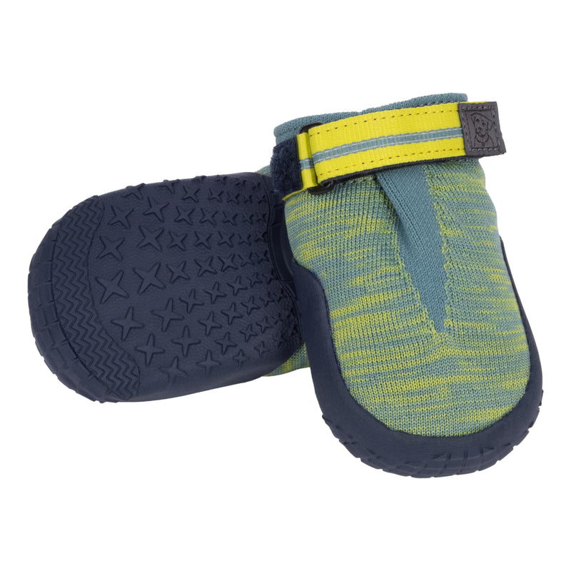 Ruffwear, Hi & Light Dog Shoes, Featherlight Paw Protection with Enhanced Ground Feel & Agile Performance for Fast Adventures, River Rock Green, 2.75" 2.75 in (2 Boots)