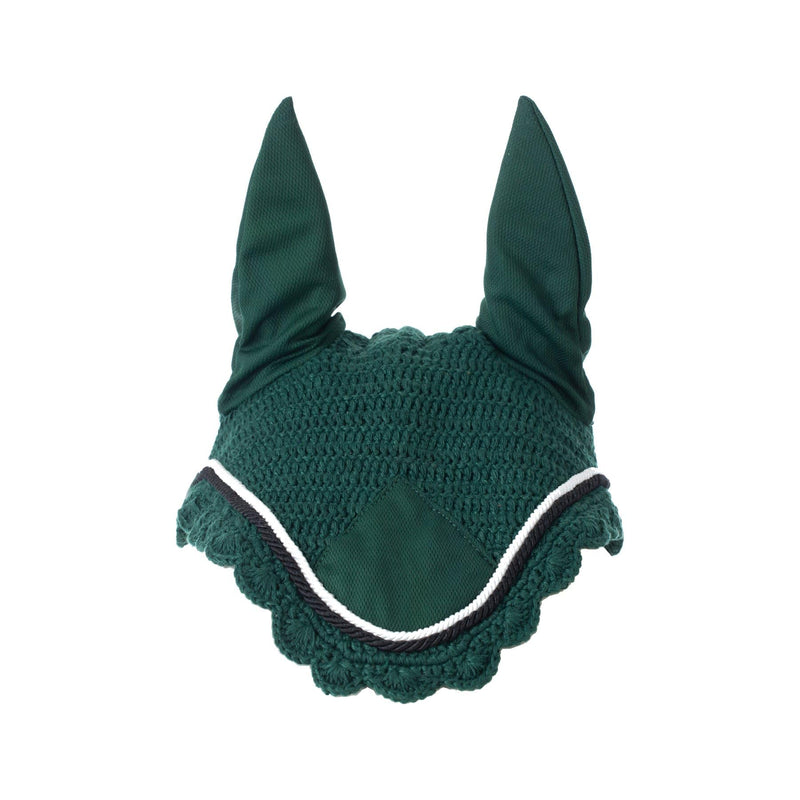 Equinavia Nord Ear Net - Hunter Green/Black - Horse - PawsPlanet Australia