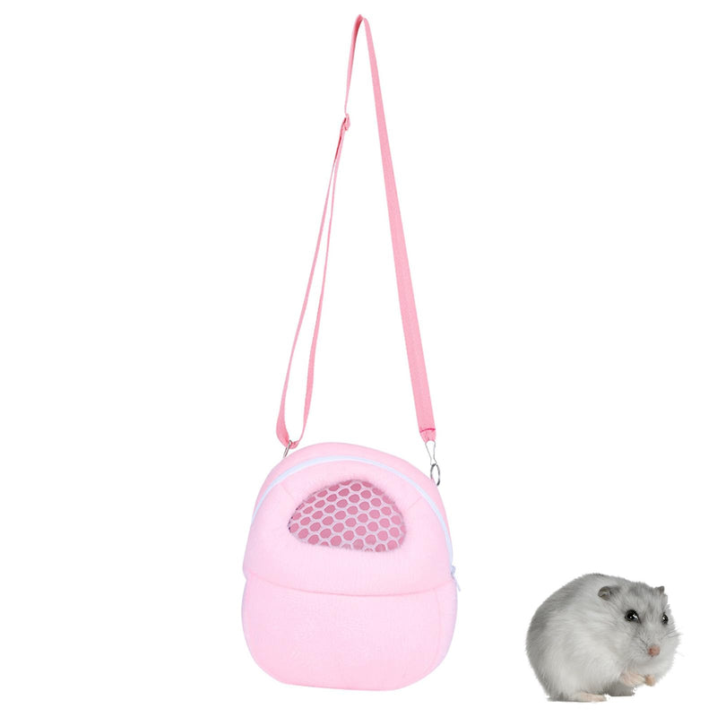 Hamster Travel Carrier Wearable Hamster Carry Pouch, Guinea Pig Rat Hedgehog Ferret Sleep Traveling Bag Pocket, Adjustable Shoulder Strap, Shoulder Crossbody Bag 17 * 12cm - PawsPlanet Australia
