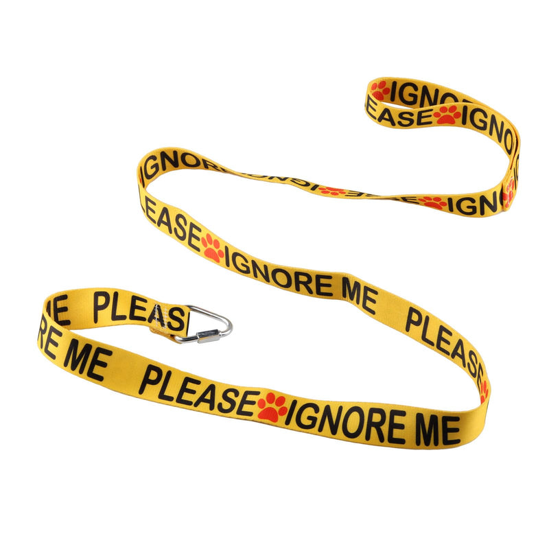 Funny Dog Leash Please Ignore Me Dog Leash Walking Training Dog Leashes Dog Owner Pet Lover Gift (Please Ignore Me-YE) Please Ignore Me-YE - PawsPlanet Australia