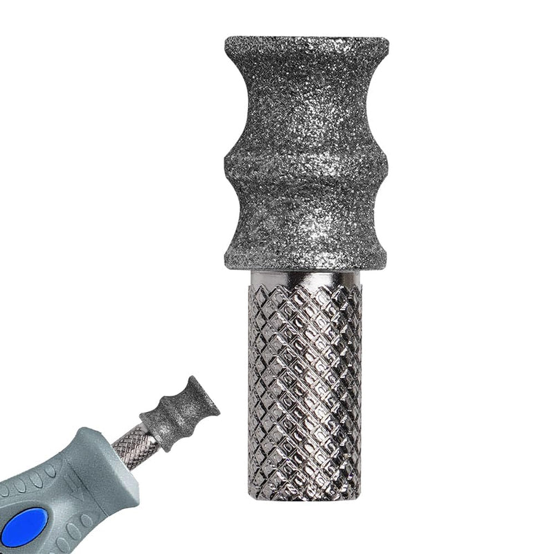 Diamond Dremel Dog Nail Grinder Bits for Rotary Tool-1/8'' Dremel Dog Nail Grinder Attachment-Pet Nail Grinder Bit Work for Animals Nail Care (XX Large T) ClassicT 1P