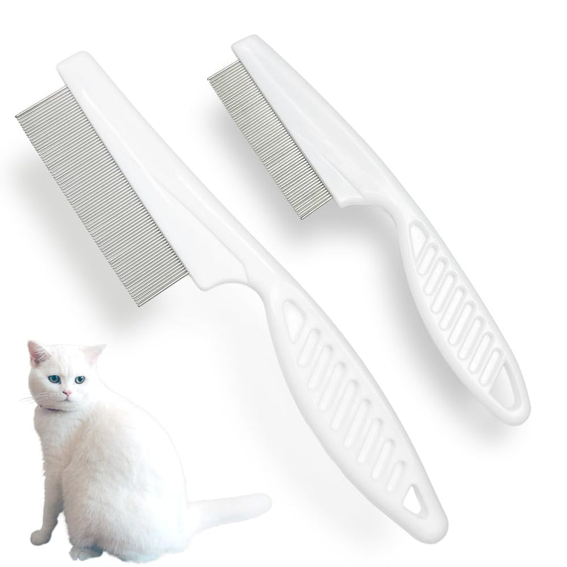 Flea Comb for Dogs and Cats, Pet Flea Comb, Multifunctional Pet Hair Comb Flea and Tear Stain Removal, Flea Comb for Small Dogs, Flea Comb for cats, Pets Grooming Comb Kit for Cats Dogs Puppies - PawsPlanet Australia