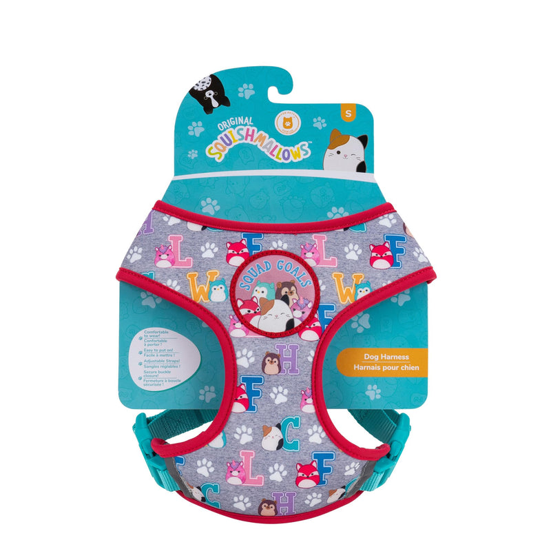 Squishmallows Original Squad Goals Pet Harness (Small) - Official Jazwares Pets Apparel Small - PawsPlanet Australia