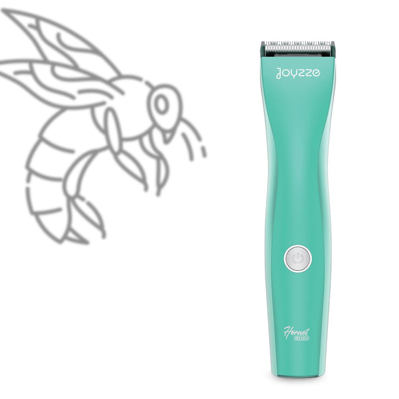 Hornet Mini Trimmer - Compact and Portable Pet Trimming Clippers for Grooming - Low Noise, Rechargeable Cordless Dog Hair Grooming Clippers - Teal Hornet Mini Teal - PawsPlanet Australia