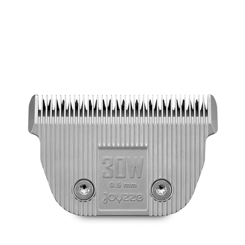 Raptor/Falcon Series A Wide Blade - Professional Grade Dog Clipper Grooming Blades, Detachable, Replacement - Stainless Steel, Coated Ceramic (A Series #30W) #30W (0.5 mm) - PawsPlanet Australia