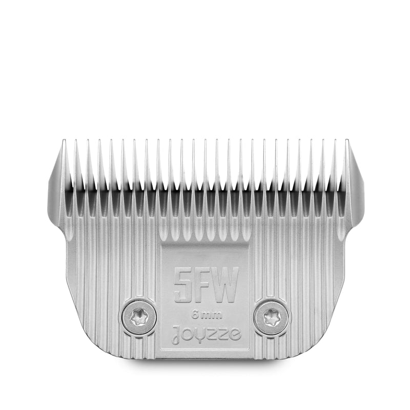 Raptor/Falcon Series A Wide Blade - Professional Grade Dog Clipper Grooming Blade, Detachable, Replacement Blades - Stainless Steel, Coated Ceramic,(A Series #5FW) 5FW (6 mm)