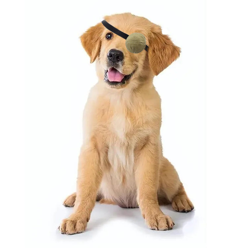 2 Pack Dogs Eye Patch Dog Single Eyepatch Dogs Eye Covering Wounds Protector for Dog Pup Eyes - PawsPlanet Australia