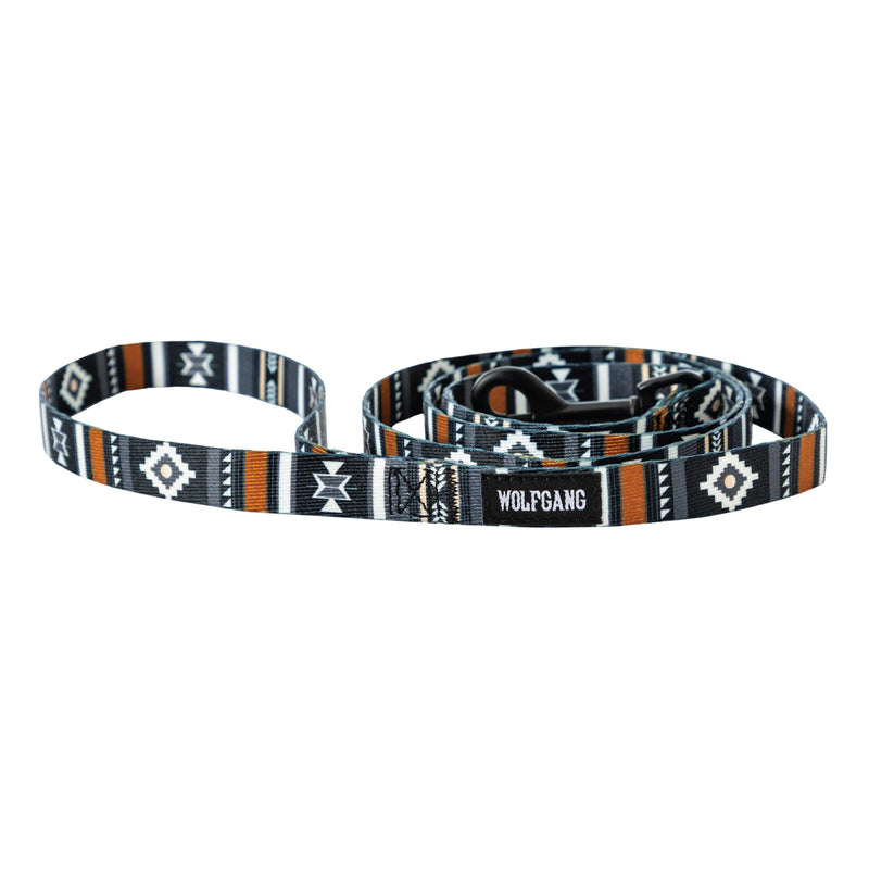 Wolfgang Heavy Duty Dog Leash, Pull-Tested to Over 800 lbs for Walking & Training, NewMoon Print, Large - PawsPlanet Australia