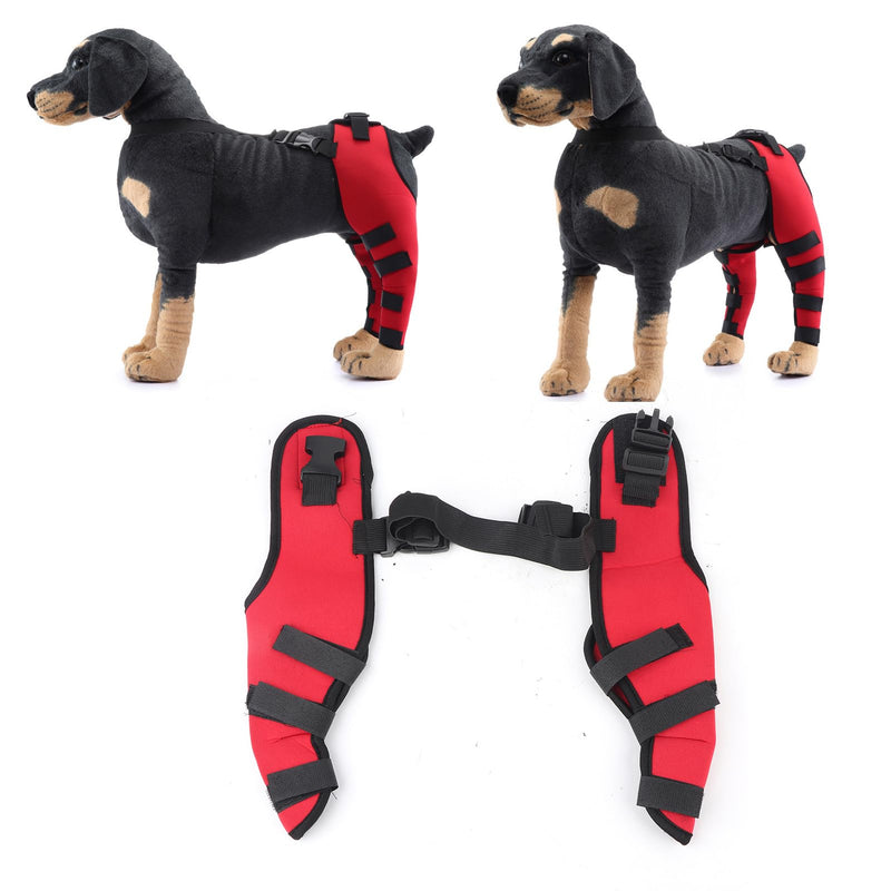 Zerodis Dog Extra Supportive Canine Rear Leg Hock Joint Compression Wrap for Recovery Protection and Sprain and Injury Prevention Ankle Brace with Knee Support for Dogs (XS) Dog Knee Brace - PawsPlanet Australia